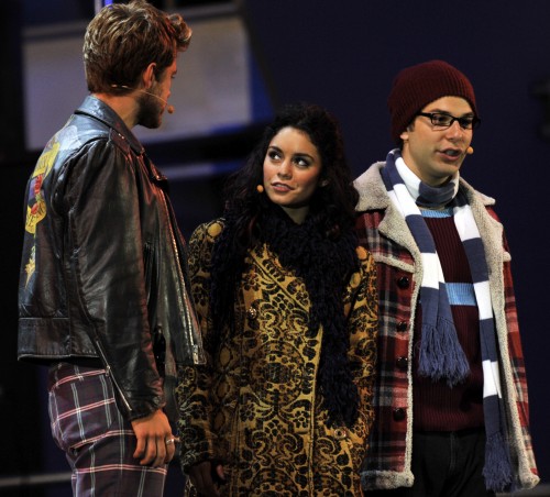 Vanessa Hudgens portrays Mimi in a special performance of Rent at the Hollywood Bowl in Hollywood, Ca